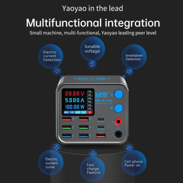 MaAnt DianBa No.1 Pro Multi-function 9-Port PD Charger