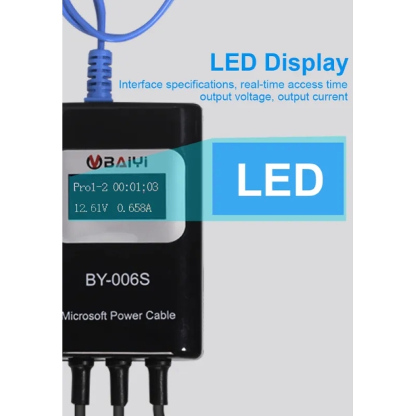 BY-006S Multi-Funtion Microsoft Surface Power / Boot Cable (Baiyi)