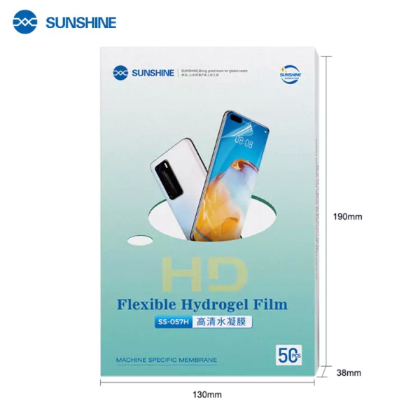 SunShine SS-057H HD Hydrogel Screen Film 50pcs