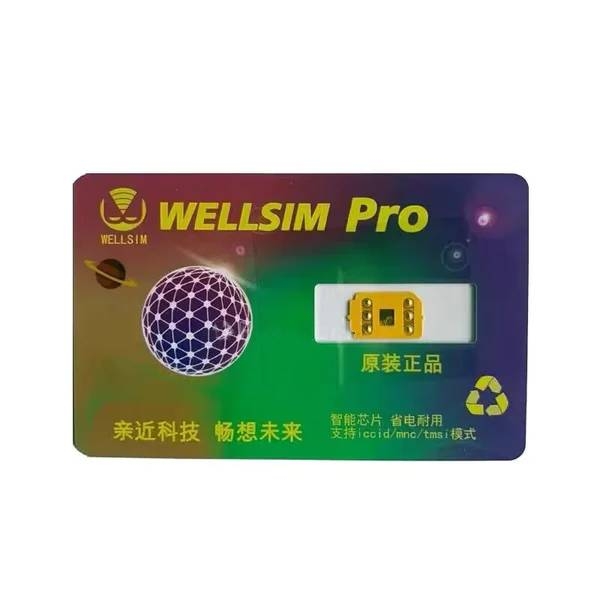 WELLSIM Pro Unlock Card Solves iPhone SIM Carrier Invalid Issue