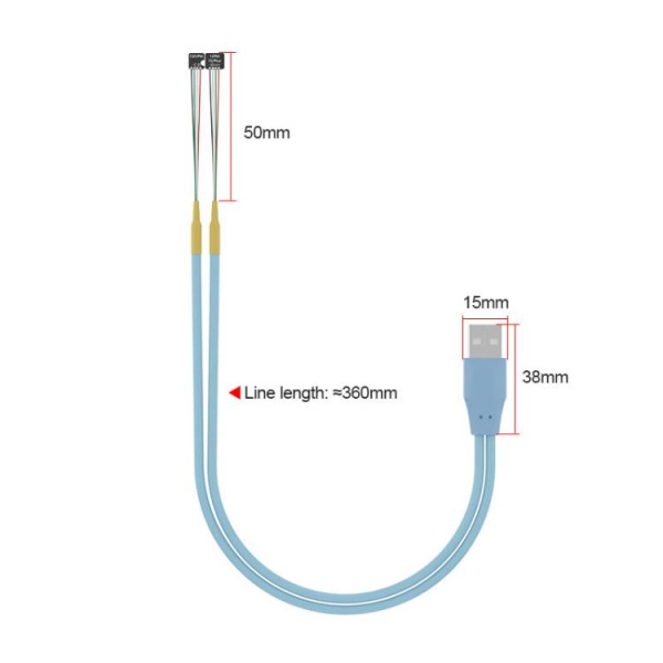 SUNSHINE SS-908F IP15 Series Dedicated Power Supply Cable