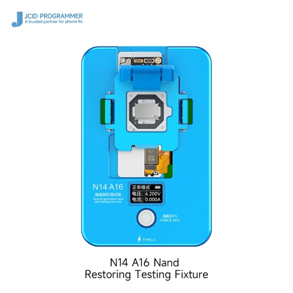 JCID N14 A16 BGA315 Nand Restoring Testing Fixture for iPhone 14 Pro / 14Pro Max