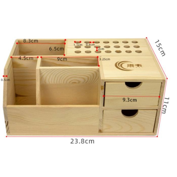 Luowei Wooden Storage Box