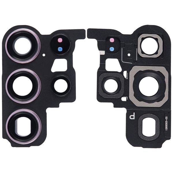 For Samsung Galaxy S23 Ultra SM-S918 Rear Camera Bracket With Lens- Lavender