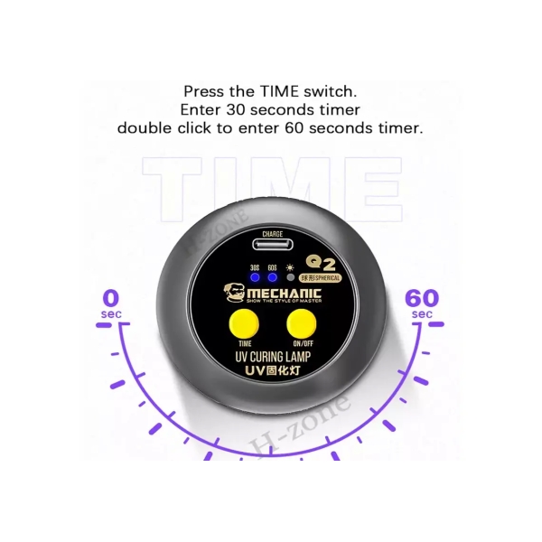 Mechanic Q1/Q2 UV Curing Lamp For Phone PCB Mainboard Curing Repair