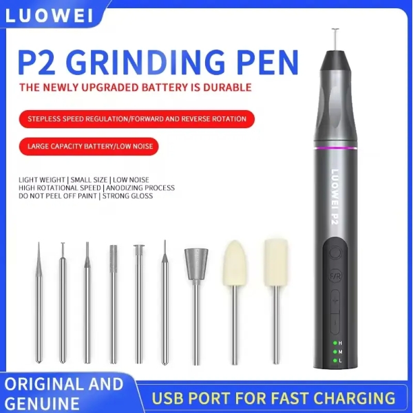 LUOWEI LW-P2 Smart Rechargeable Sanding Tool Polishing Pen