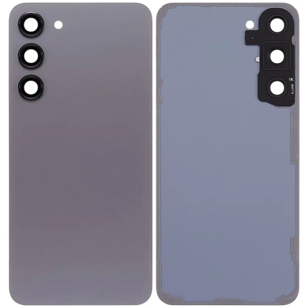 For Samsung Galaxy S23 Plus SM-S916 Back Cover With Adhesive & Camera Lens- Graphite (No Logo)