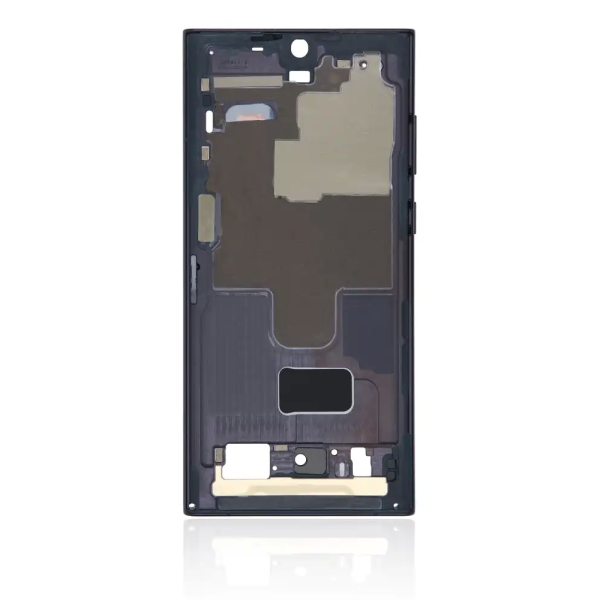 Mid-Frame Housing For Samsung Galaxy S22 Ultra 5G (International Version) (Phantom Black)