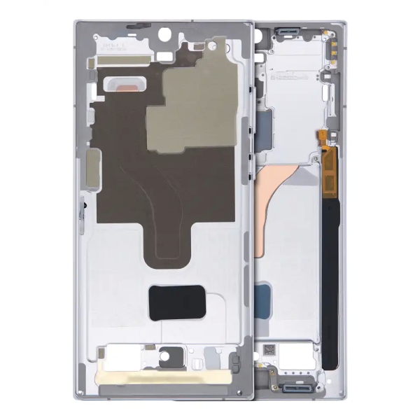 Mid-Frame Housing For Samsung Galaxy S22 Ultra 5G (International Version) (White)