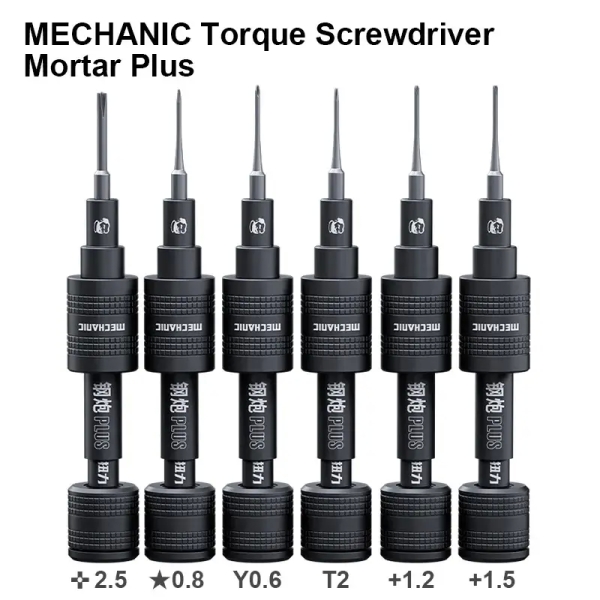 MECHANIC Mortar Plus Torque Screwdriver Set