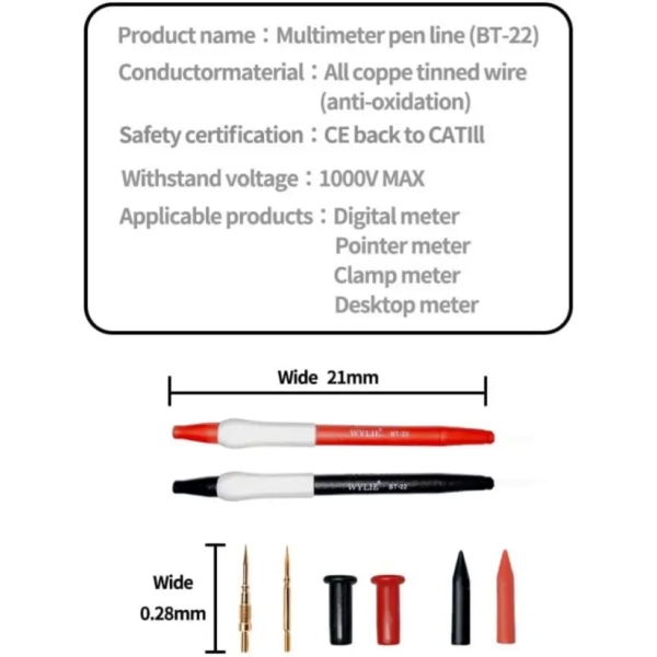 Wylie BT-22 Extra Tip Multimater Pen