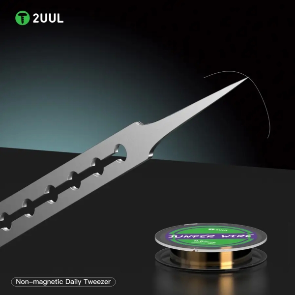 2UUL TW21 Non-magnetic Daily Tweezer for Precise Phone Board Repair