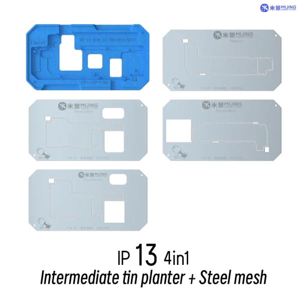 MiJing Z20 Pro BGA Reballing Fixture For iPhone X-15 Pro Max