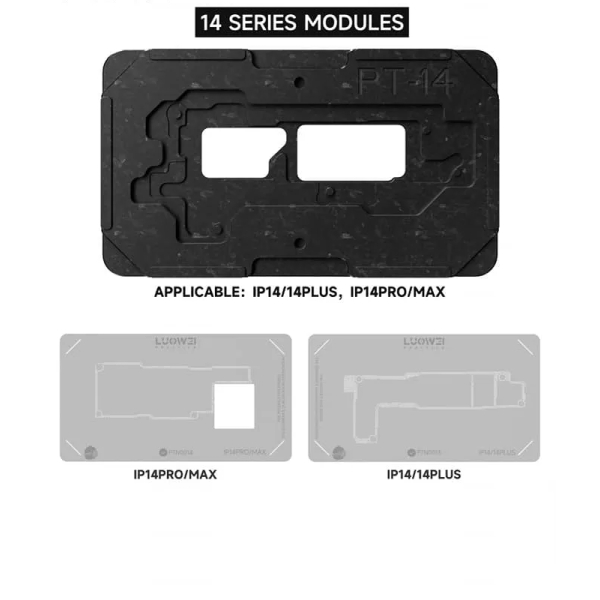 LUOWEI LW-PT01 Mid-level Positioning Tin Planting Platform For IPhone X- 15 Series