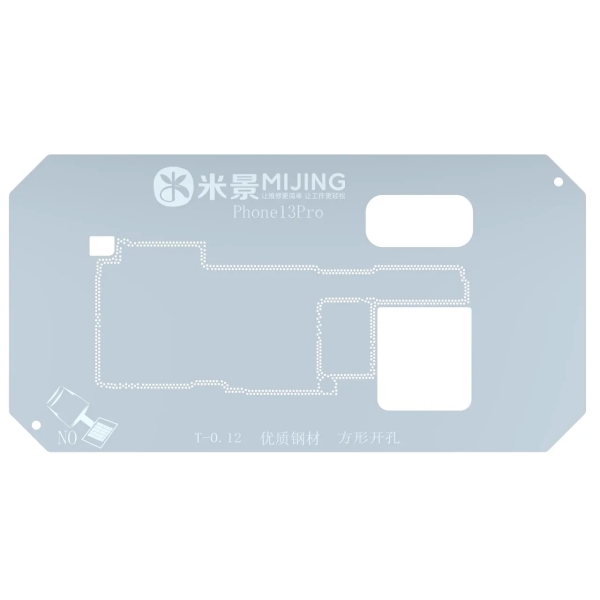 MiJing Z20 Pro BGA Reballing Fixture For iPhone X-15 Pro Max