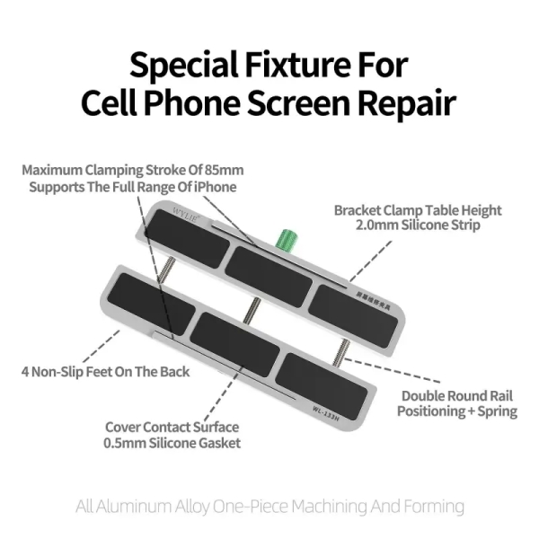 Wylie WL-133H Special Fixture for Cellphone Screen Repair