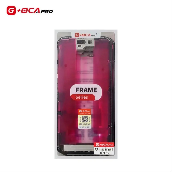 G+OCA PRO Frame Bezel With Adhesive for iPhone 15