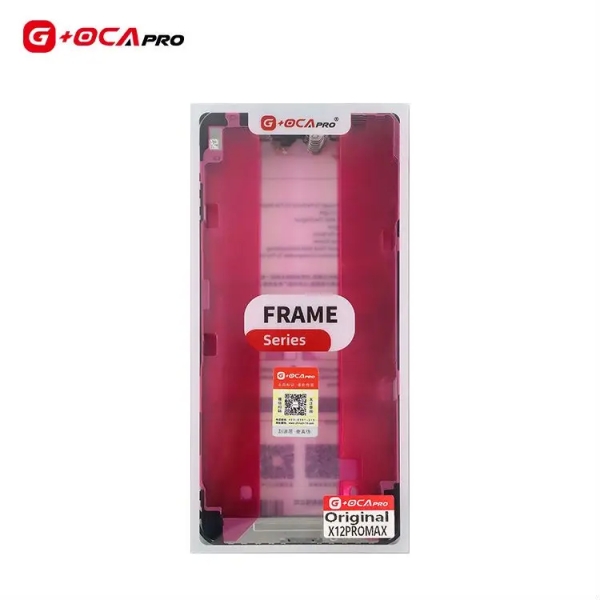 G+OCA PRO Frame Bezel With Adhesive for iPhone 12 Pro Max