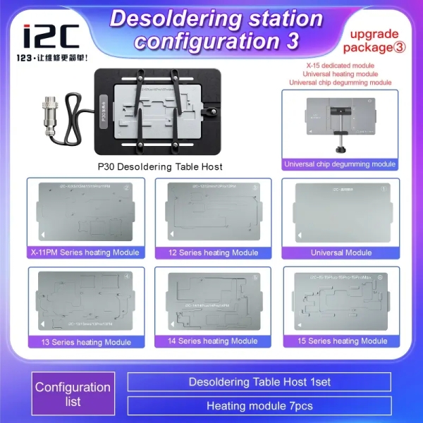 i2C P30 Desoldering Station for X-15PM & Android