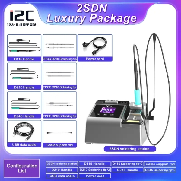 i2C 2SDN 245 / 210 / 115 Soldering Station