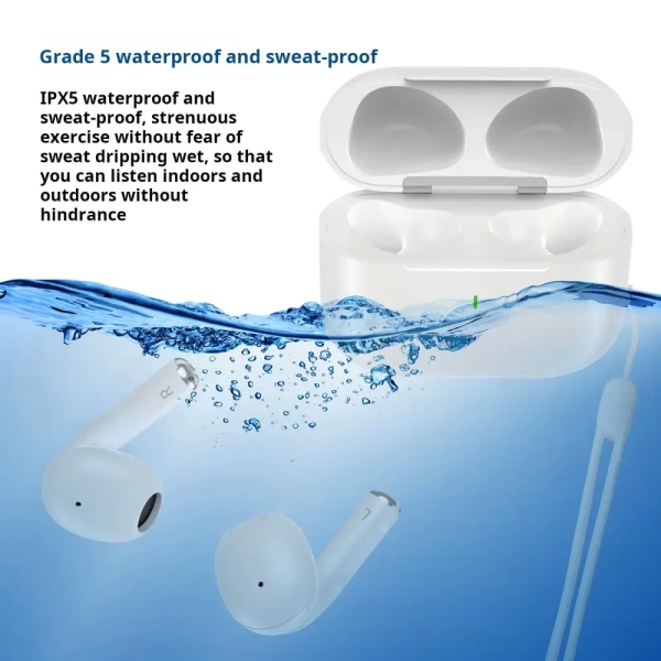 Pro 6Plus ANC Bluetooth 5.3 Wireless In-Ear Headphones Touch Control Earbuds