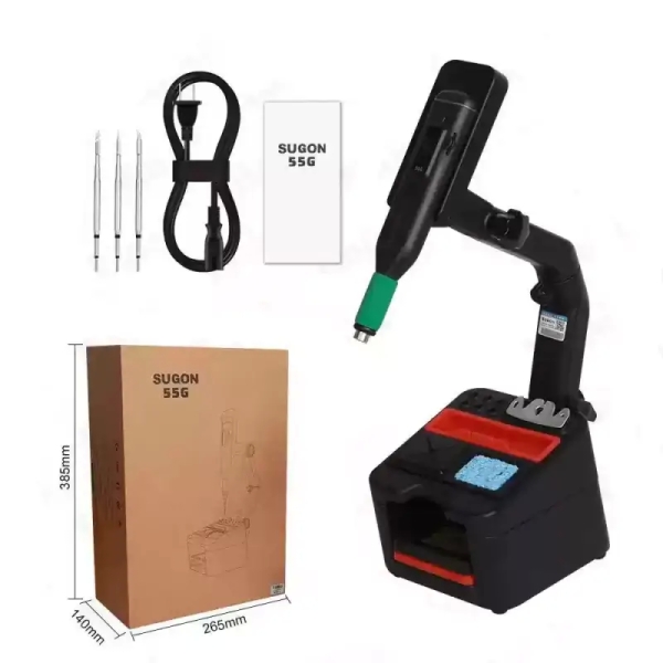 SUGON SG-55G Type-C Portable Wireless Electric Soldering Iron with Adjustable Bracket