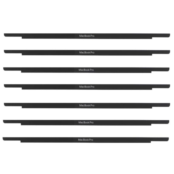 Display Bottom Plastic Bezel Logo Strip For MacBook Pro 13" A1706 / A1708 /A1989 / A2159 / A2289 / A2338 Grey