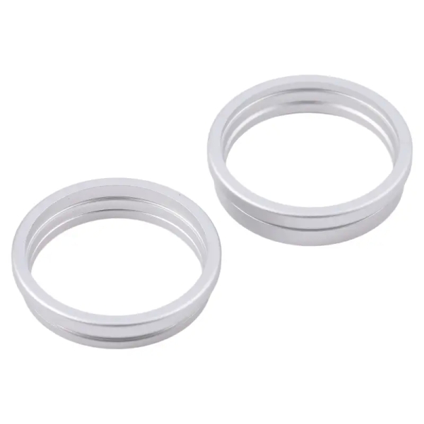 Rear Camera Glass Lens Metal Outside Protector Hoop Ring for iPhone 16 Plus (2pcs)