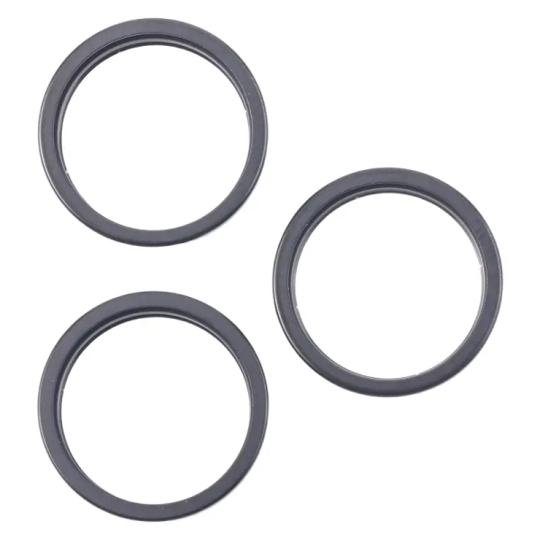 Rear Camera Glass Lens Metal Outside Protector Hoop Ring for iPhone 16 Pro (3pcs)