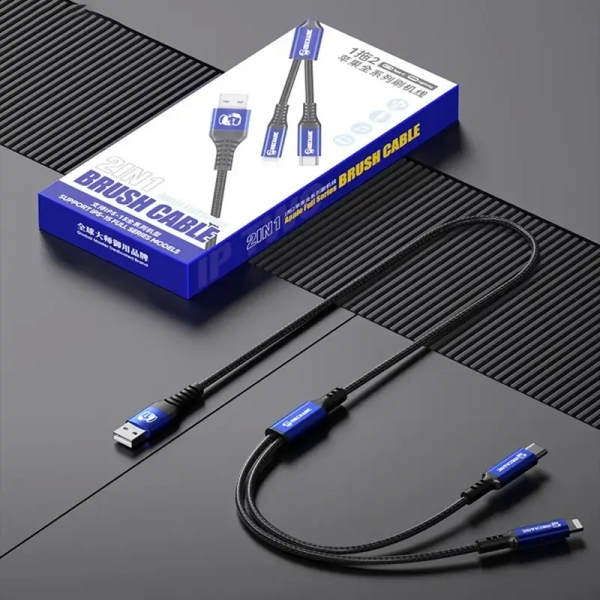 Mechanic USB to Lightning & Type-C Data Recovery Cable