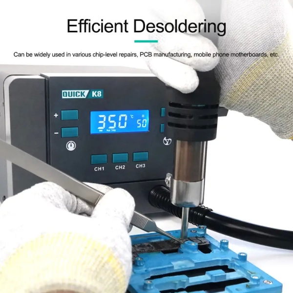 QUlCK K8 Smart Hot Air Desoldering Station