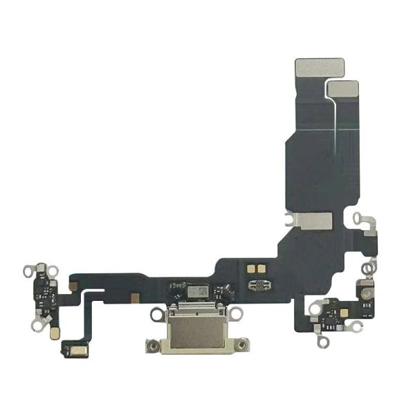 Charging Port Flex Cable for iPhone 15 - Yellow