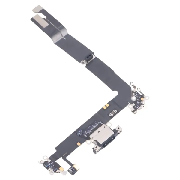 Charging Port Flex Cable For iPhone 16 Plus - Black