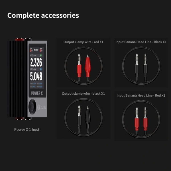 2UUL PW11 Power X High Refresh Screen Ampere-Voltage Meter