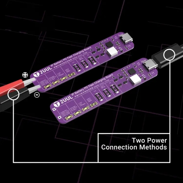 2UUL Battery PD Fast Charging & Activation Board for IPhone 6 to 15 Pro Max (BT01)