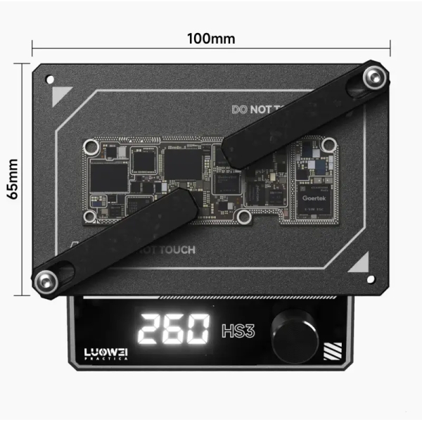 Luowei HS3 Preheat Platform for Mainboard PCB Repair