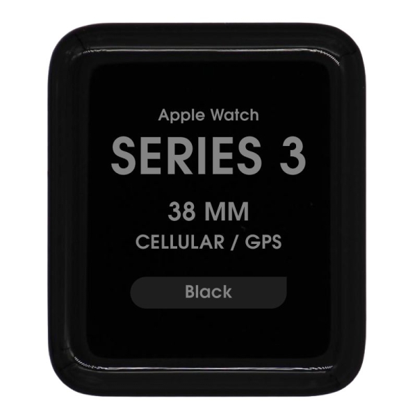 OLED Screen Assembly For Apple Watch Series 3 (38mm) (Cellular / GPS) (Premium)