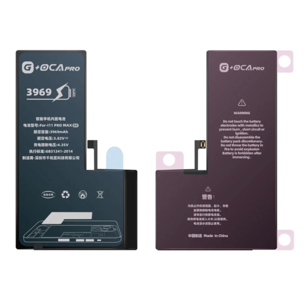 G+OCA Pro Original Data Battery For IPhone 11 Pro Max (3969mAh)