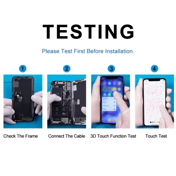 RJ Incell LCD Screen Assembly For iPhone 12 / 12 Pro- Remove IC