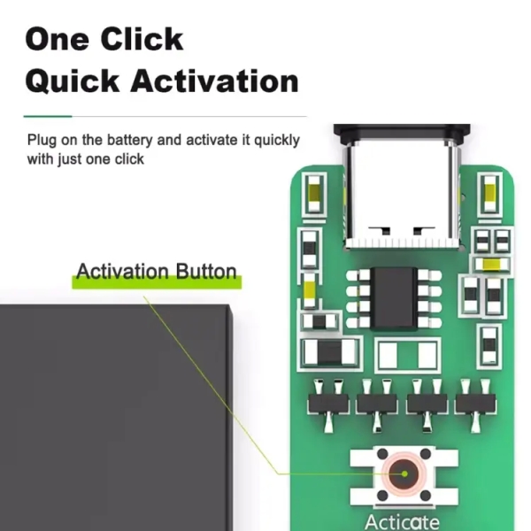 BST-J4 Battery Charging Activation Board with PD Fast Charging for iPhone 5 to 16PM