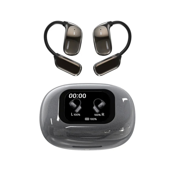 JM16 AI Intelligent Simultaneous Translation OWS Ear Hang Wireless Sports Headphones With Touch Display