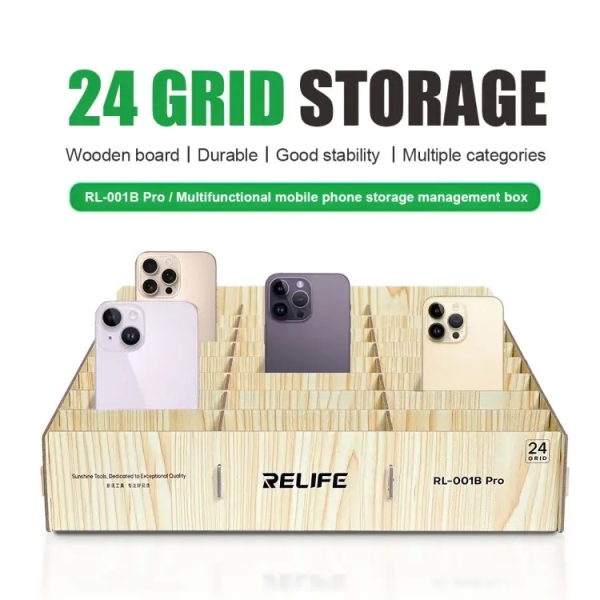 Relife RL-001B Pro 24-Grid Storage