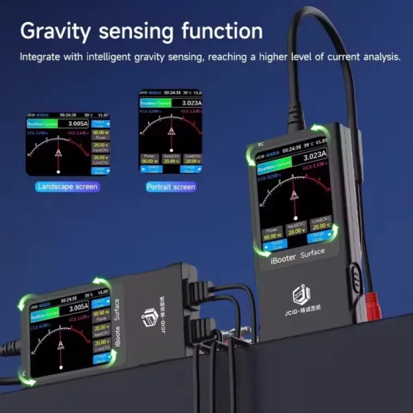 JC Drawing iBooter Surface Current Analyzer Real-time Data Monitoring