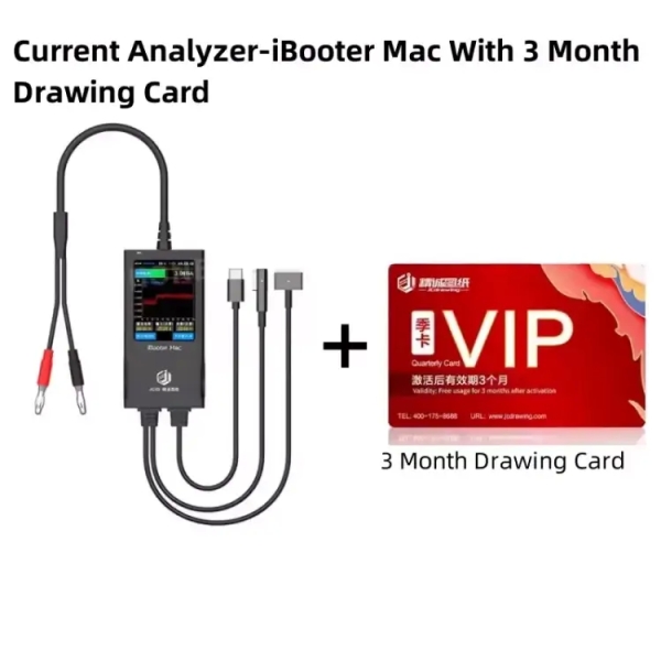 JCID Drawing iBooter Mac Current Analyzer for MacBook Repair