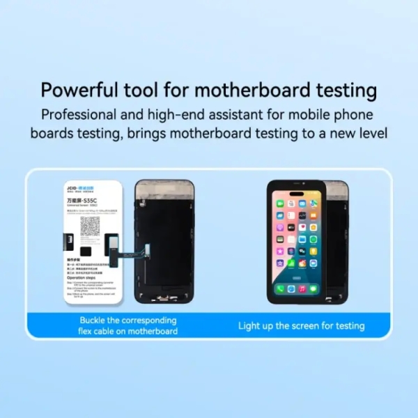 JCID 6-in-1 Universal Screen S35C for iPhone Screen Testing