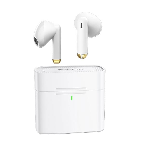 Yesido TWS15 Square True Wireless Bluetooth Noise Reduction Earphone (White)