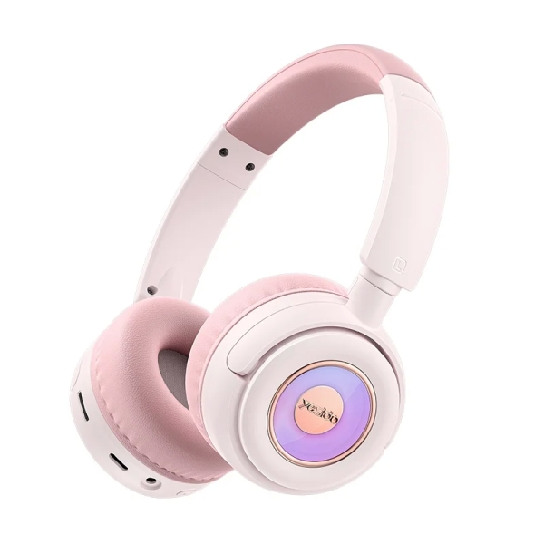 Yesido EP06 Children Over-Ear Bluetooth Headphones (Pink)