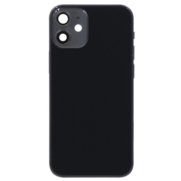 Back Housing For iPhone 12 Mini (Black) (Original Pull) (Grade A)