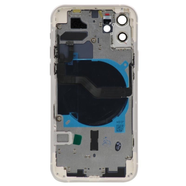 Back Housing For iPhone 12 (White) (Original Pull) (Grade A)