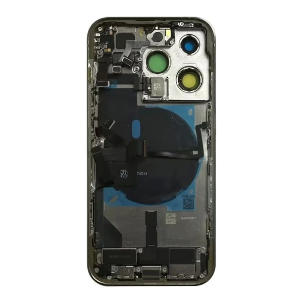 Back Housing With Parts For iPhone 14 Pro (Gold) (Original Pull) (Grade A)